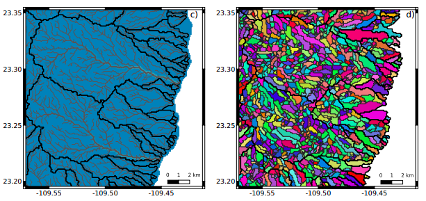 Sub-catchments